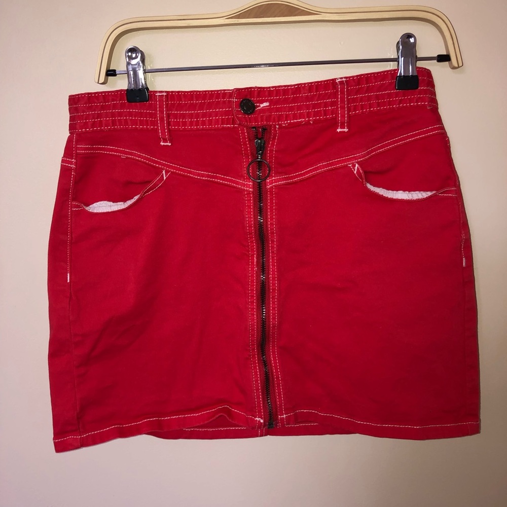 Forever 21 Red Skirt